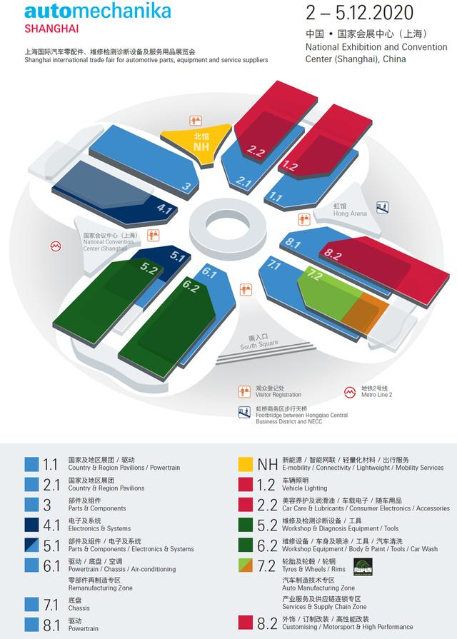 Automechanika Shanghai 2020年展会规划出炉，为汽车行业加油