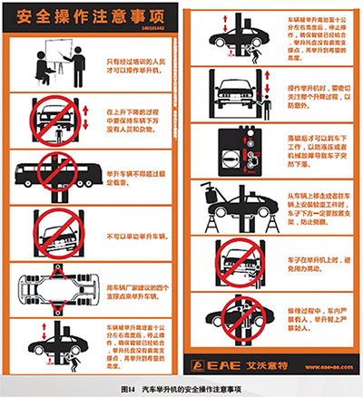 浅析汽车举升机的安全装置