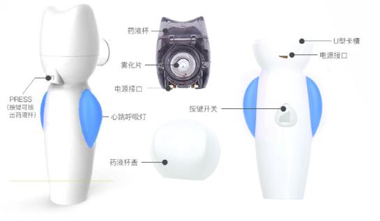 家庭医生-超声波手持医疗雾化器