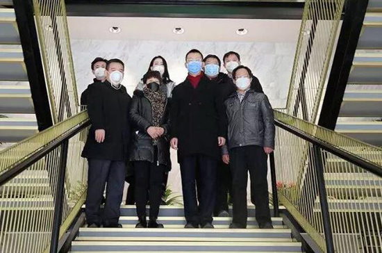 北京市工商联、朝阳区统战部、朝阳区工商联领导对五方天雅防疫工作进行调研