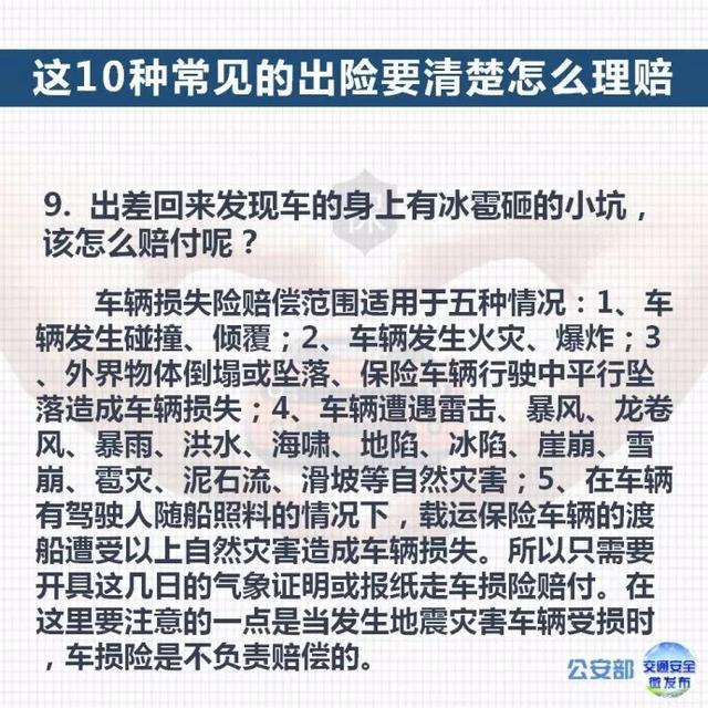10种常见车险理赔流程和技巧，建议收藏！