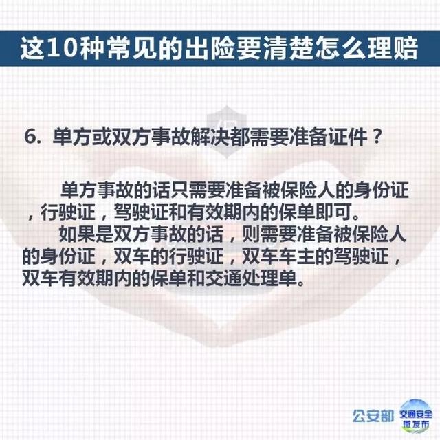 10种常见车险理赔流程和技巧，建议收藏！