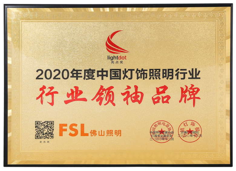 见证品牌力量！佛山再获亮点奖2020年“行业领袖品牌”