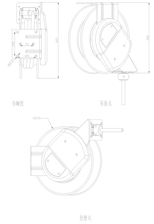 博丰智能新款高压鼓卷管器 大幅提升工作效率