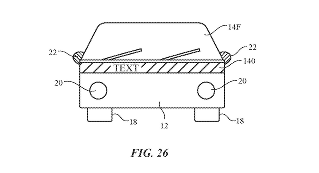 Apple Car 新专利：车外LED交互显示屏