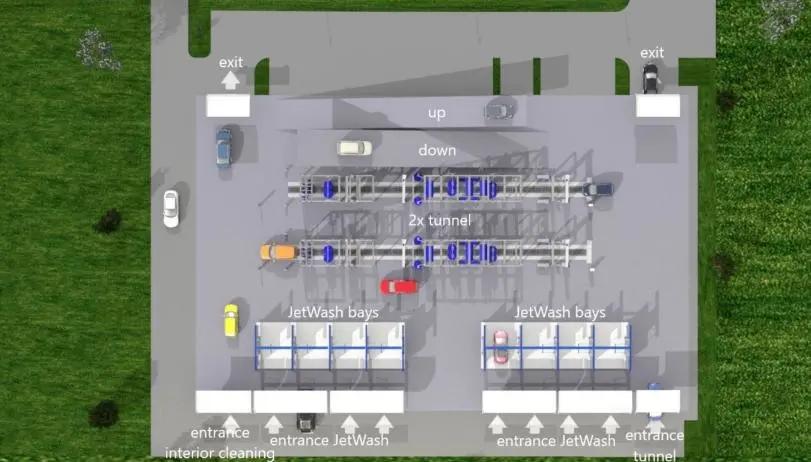 德国隧道式 | 想要又快又好的洗车机？这边请