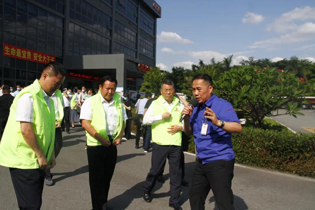 好顺科技迎来省市级领导及相关企业负责人前来指导工作！
