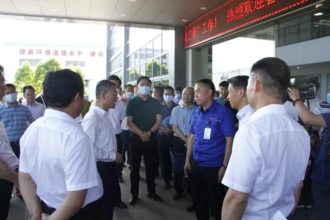 好顺科技迎来省市级领导及相关企业负责人前来指导工作！