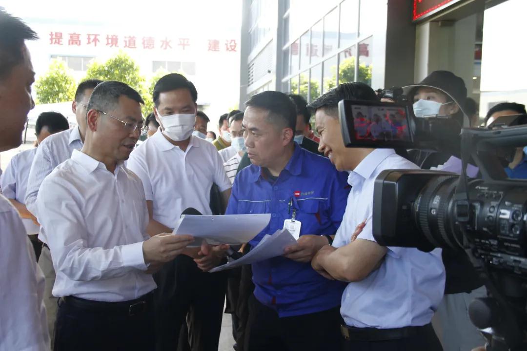 好顺科技迎来省市级领导及相关企业负责人前来指导工作！