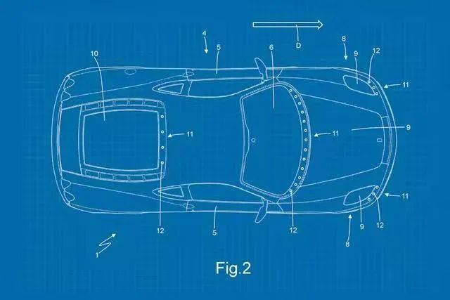 让空气代替雨刮？法拉利申请最新雨刮设计专利