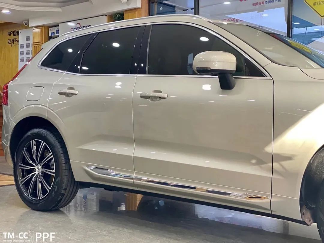 不只是内里安全，沃尔沃XC60装贴TM-CC隐形车衣