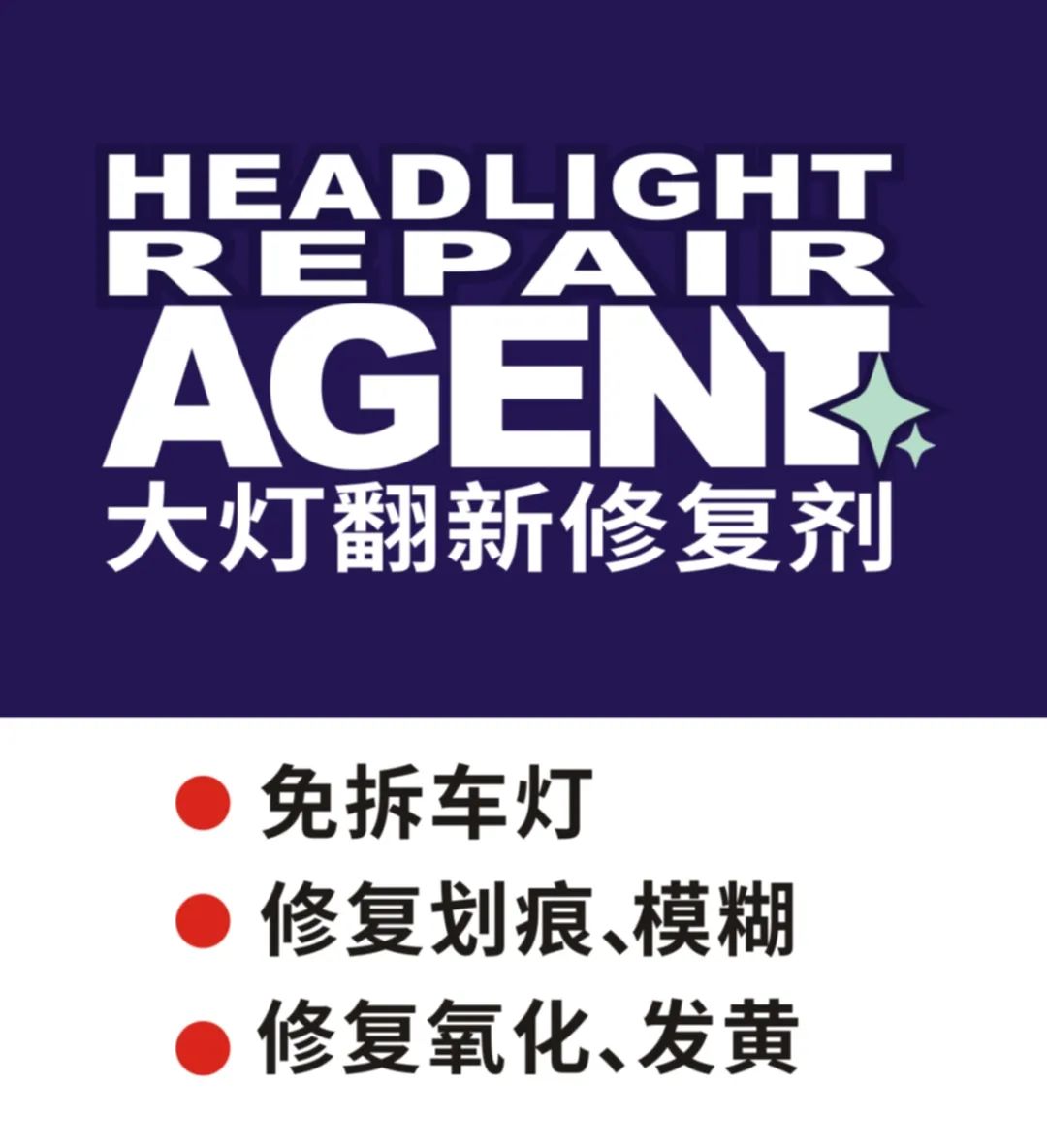 化腐朽为神奇，卫斯理大灯翻新修复剂
