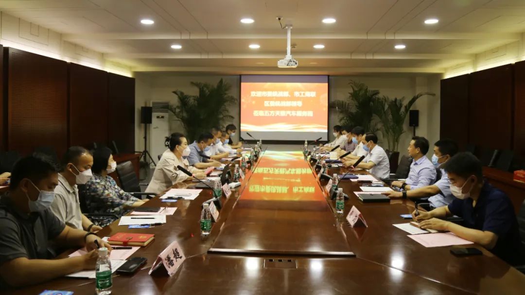 北京市委统战部、市工商联、区委统战部领导莅临五方天雅调研