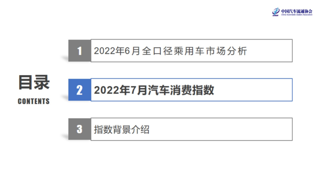 2022年7月份汽车消费指数为81.6