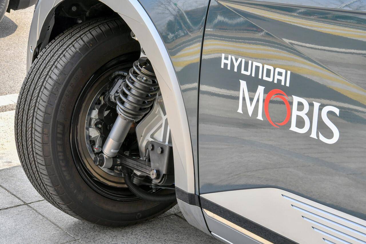 现代摩比斯开发出置于车轮的电动机“轮毂系统”