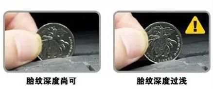 轮胎磨损严重必须要换，不仅安全有隐患，年检也过不了
