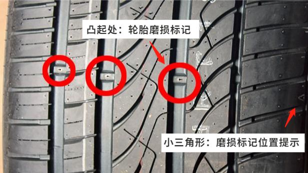 轮胎磨损严重必须要换，不仅安全有隐患，年检也过不了