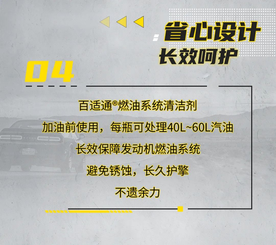 高效清洁！见证百适通®燃油系统清洁剂的魅力！
