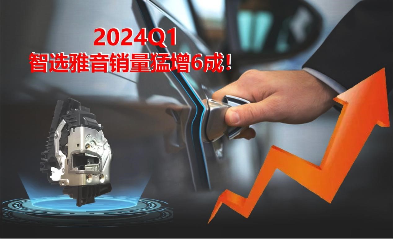 销量猛增6成！智选雅音2024 Q1大发力电吸门市场