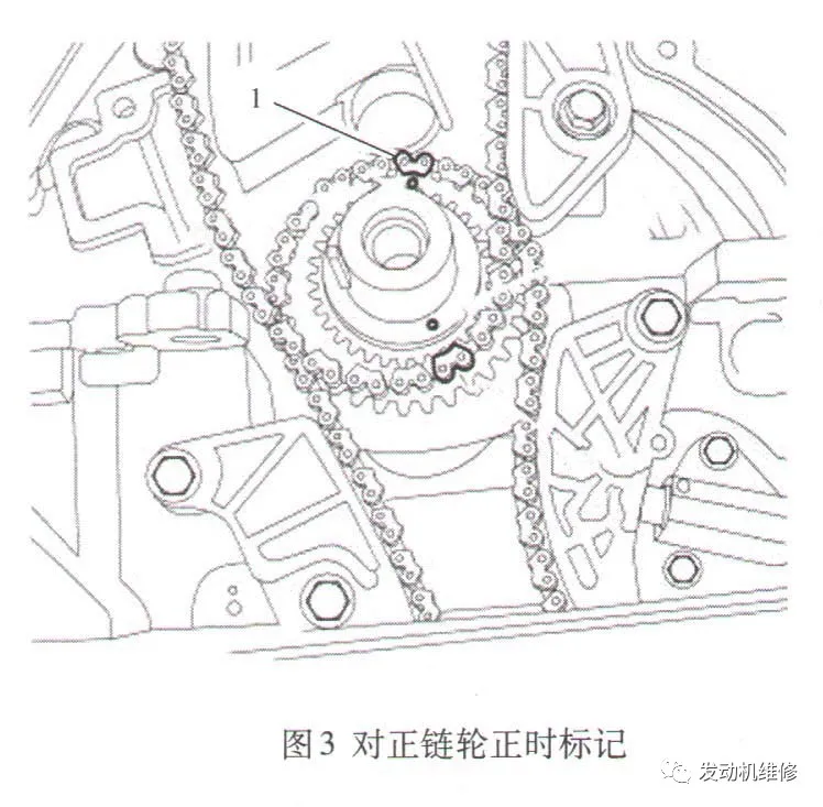 2013-～2018年道奇酷威2.4L发动机正时校对方法